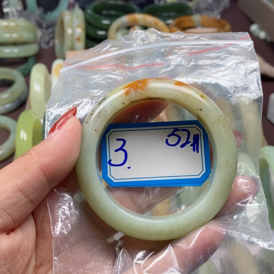 【闪购商品】蛇纹石玉手镯未镶嵌无*