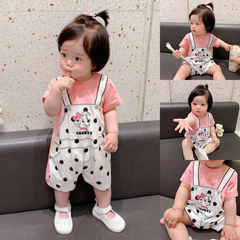 【八十八】婴儿连体衣卡通洋气爬服男女宝宝连体