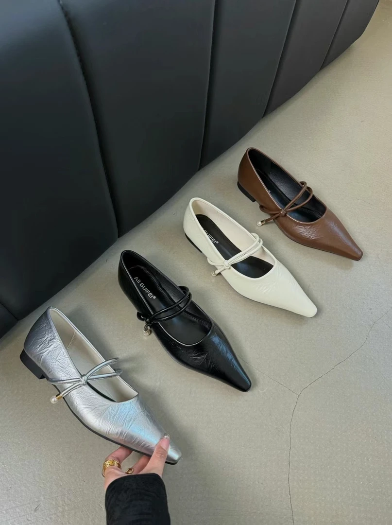 777-3新款春季时尚百搭单鞋气质夏季尖头浅口女鞋韩版时尚凉鞋