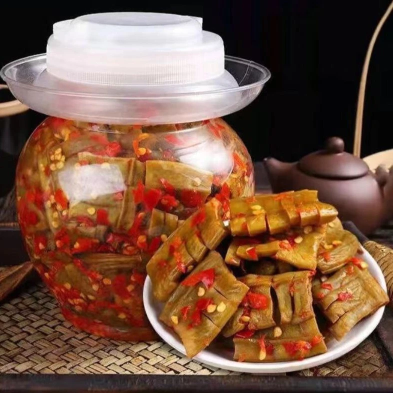 湖南山友佬泡菜酸辣刀豆酸辣爽口下饭菜休闲小吃中低辣度食用400g