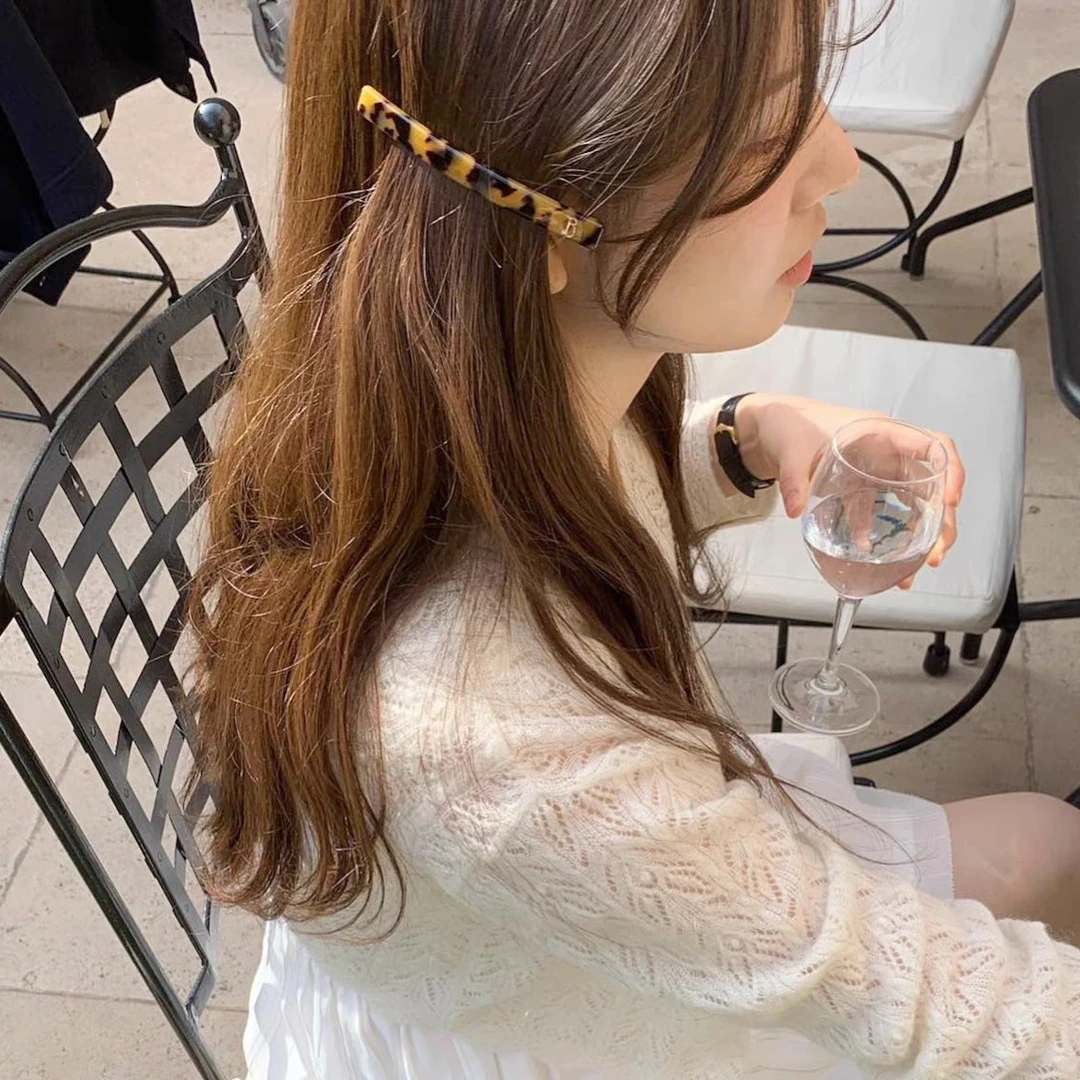 【巴耐经典豹纹发夹】韩版甜美可爱简约百搭发卡气质网红
