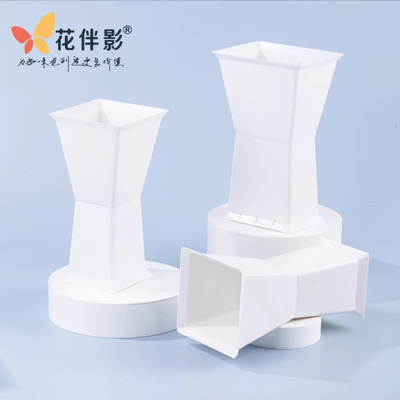 方墩墩包花神器方形插花神器方蹲蹲剑筒加厚防水花束内胆固定底座