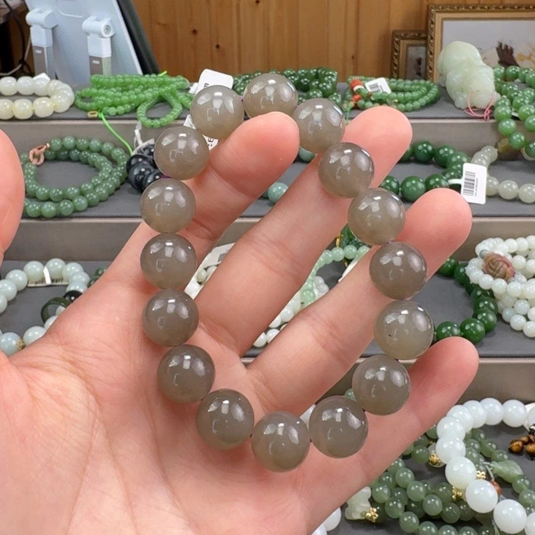 和田玉手串未镶嵌