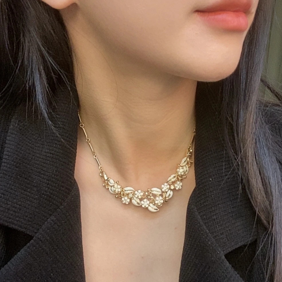 合金项链 LL 中古vintage coro图册款项链