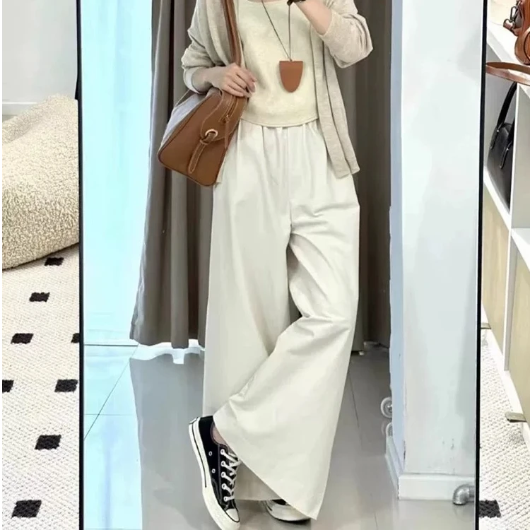 韩版百搭休闲高腰休闲裤#3722（细节以直播间为准）