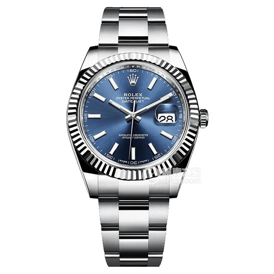 95新 Rolex/劳力士 18年全套/日志/126334/蓝盘夜光刻度/41表径