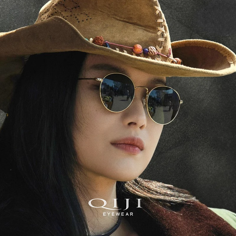 倪妮同款墨镜女2024新款高级感叶流西偏光防紫外线UV400 西出玉门