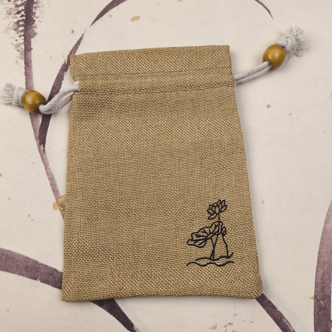 首饰袋 中式国风文玩手串抽绳盘完袋文玩袋收纳