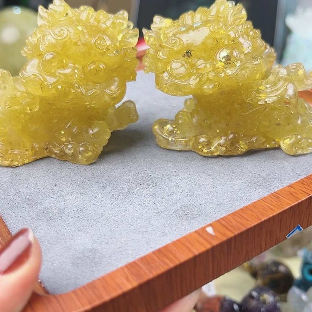 【闪购商品】紫晶大型摆件（非配饰）未镶嵌大黄吞金兽