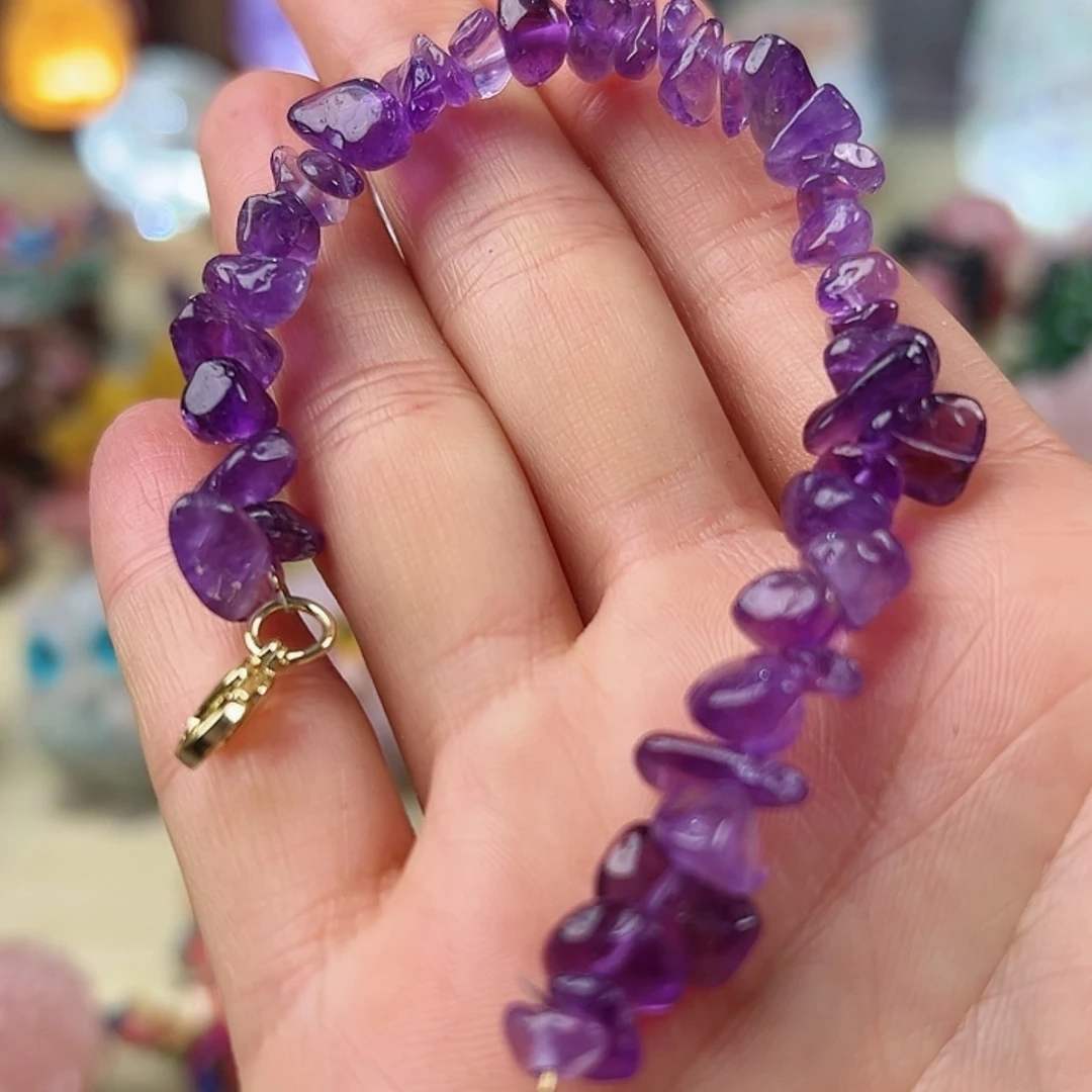 【闪购商品】水晶大型摆件（非配饰）未镶嵌紫手串