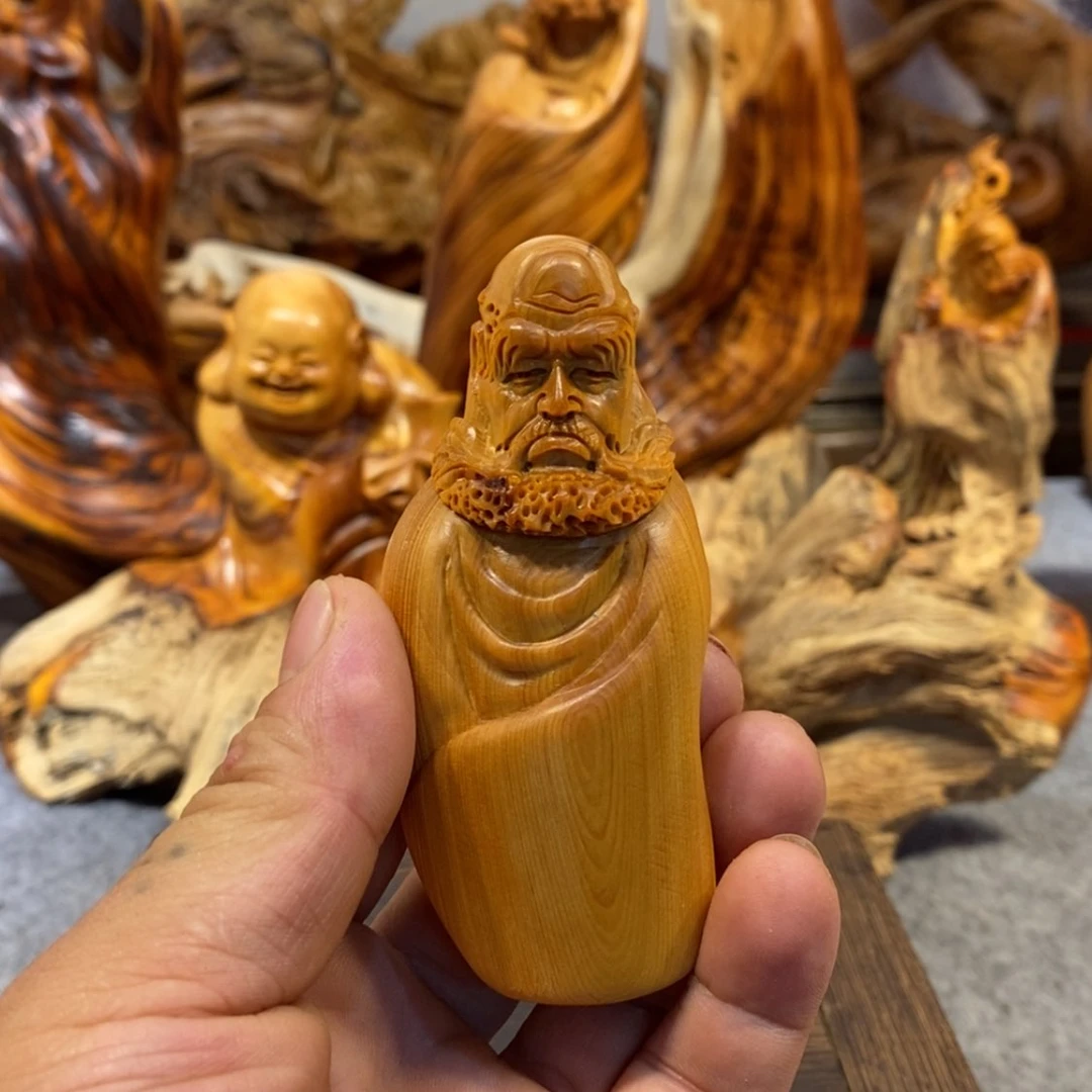 【闪购商品】柏木（崖柏）根雕木雕工艺品摆件家居手把件