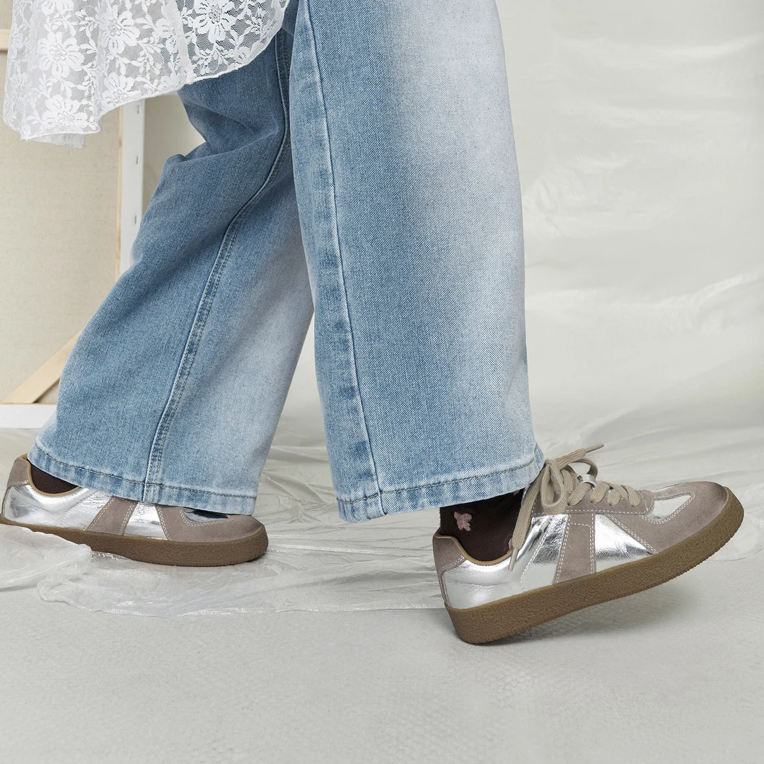 玛速主义2025年春季新款复古百搭德训鞋时尚休闲板鞋平底运动单鞋