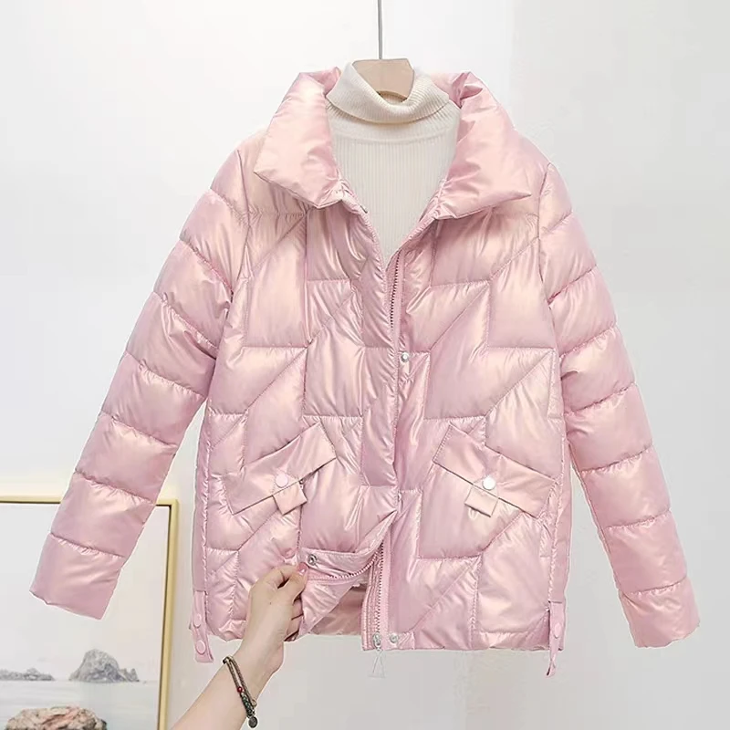 小个子棉服女短款2025秋冬季新款轻薄棉衣小棉袄加厚宽松显瘦外套