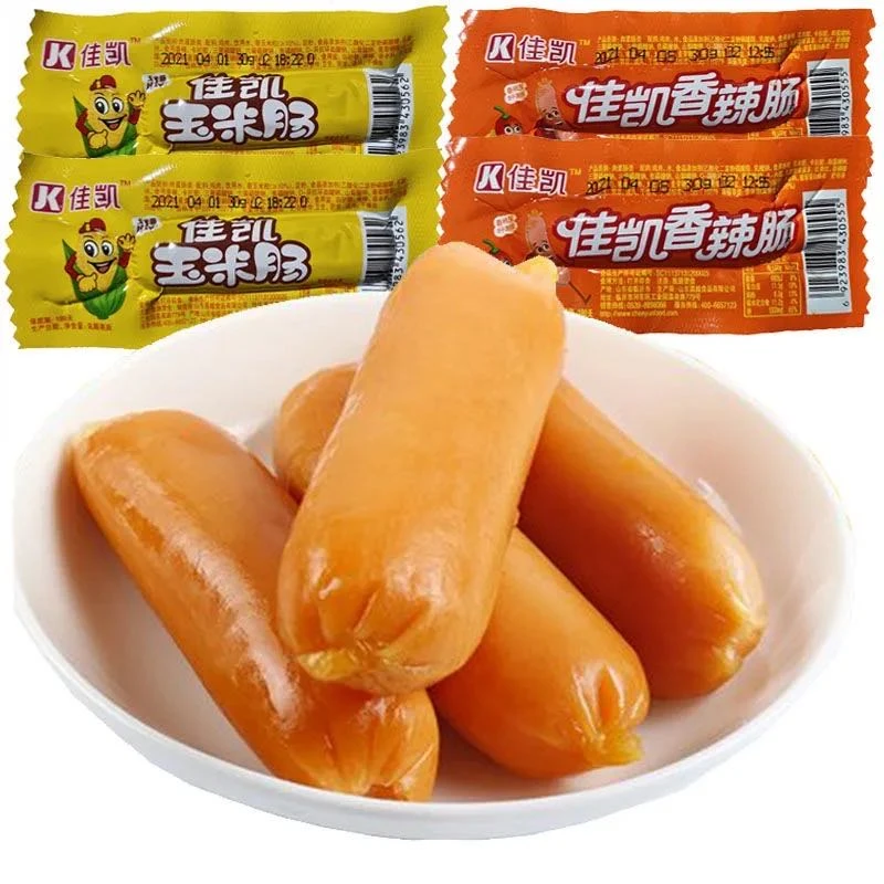 玉米鸡肉热狗肠/10根【全店任意3单包邮】浓郁香肠