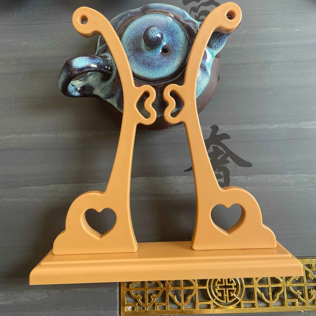 扇子配套使用苏绣扇子团扇支架摆件扇子支架架子