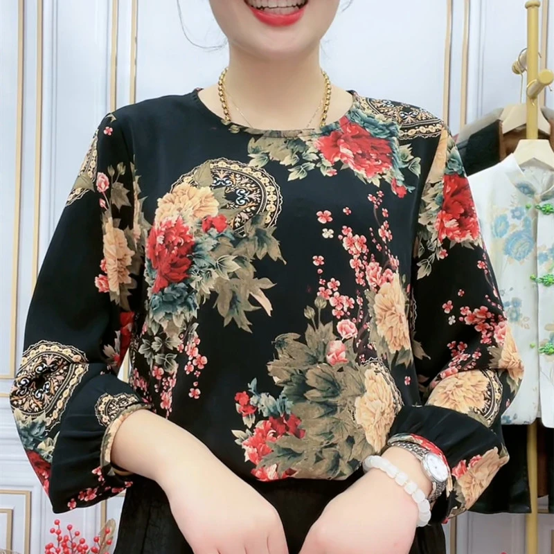 【国色天香】时尚百搭遮肉显瘦上衣小衫