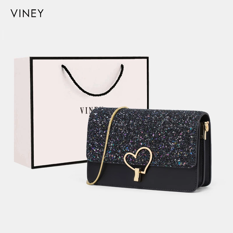 【礼袋】Viney包包女高级感链条斜挎包小包生日母亲节礼物送妈妈