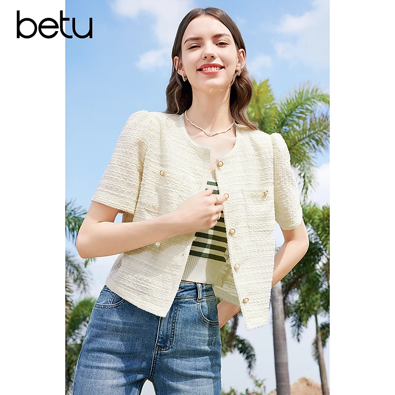 百图2024年夏季新款短外套2403T68