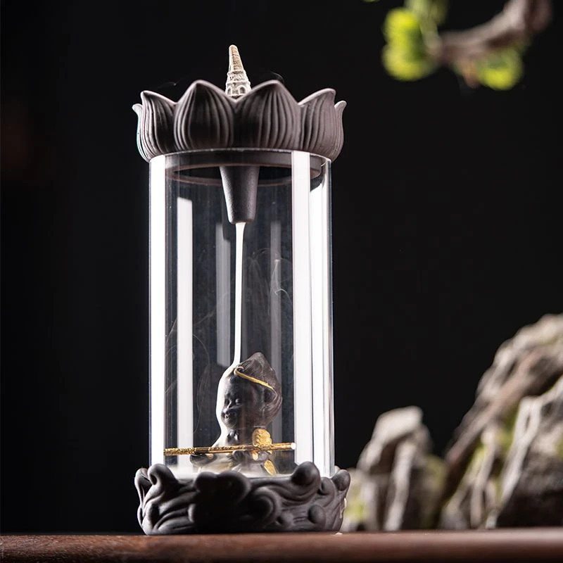 创意倒流香炉大圣归来孙悟空摆件家用室内檀香沉香倒流香器香薰炉