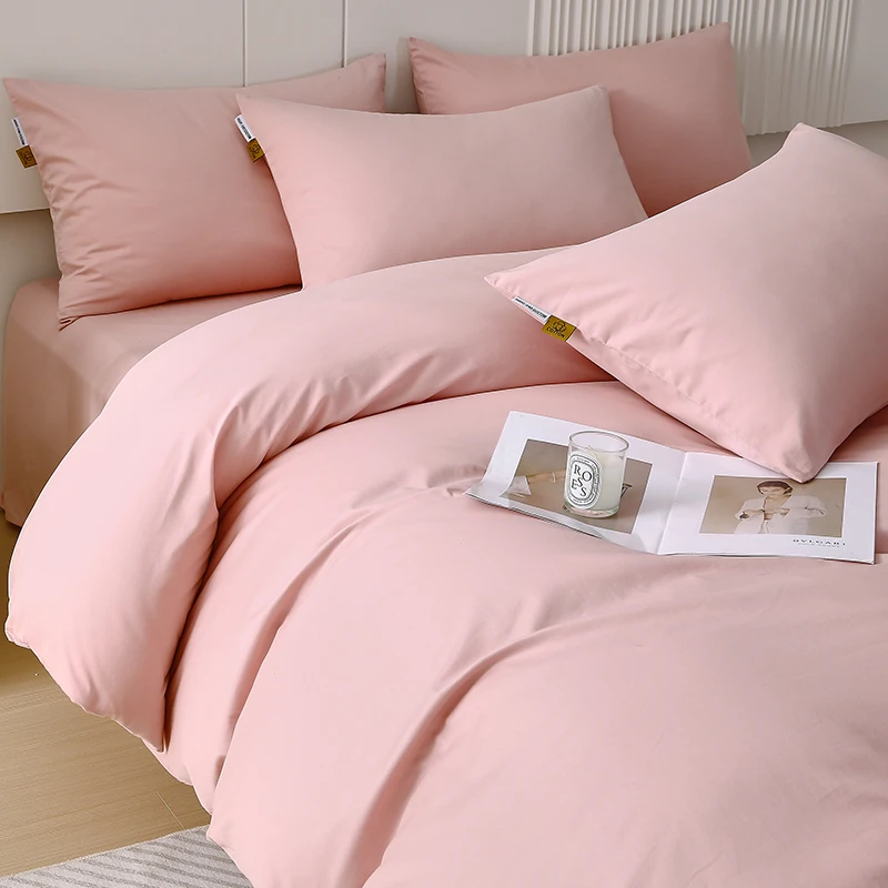 2023秋冬款A类加厚全棉磨毛四件套纯棉100%床单被套保暖床上用品