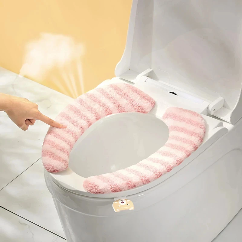 马桶坐垫家用四季通用马桶垫贴粘式坐便垫冬季保暖坐垫