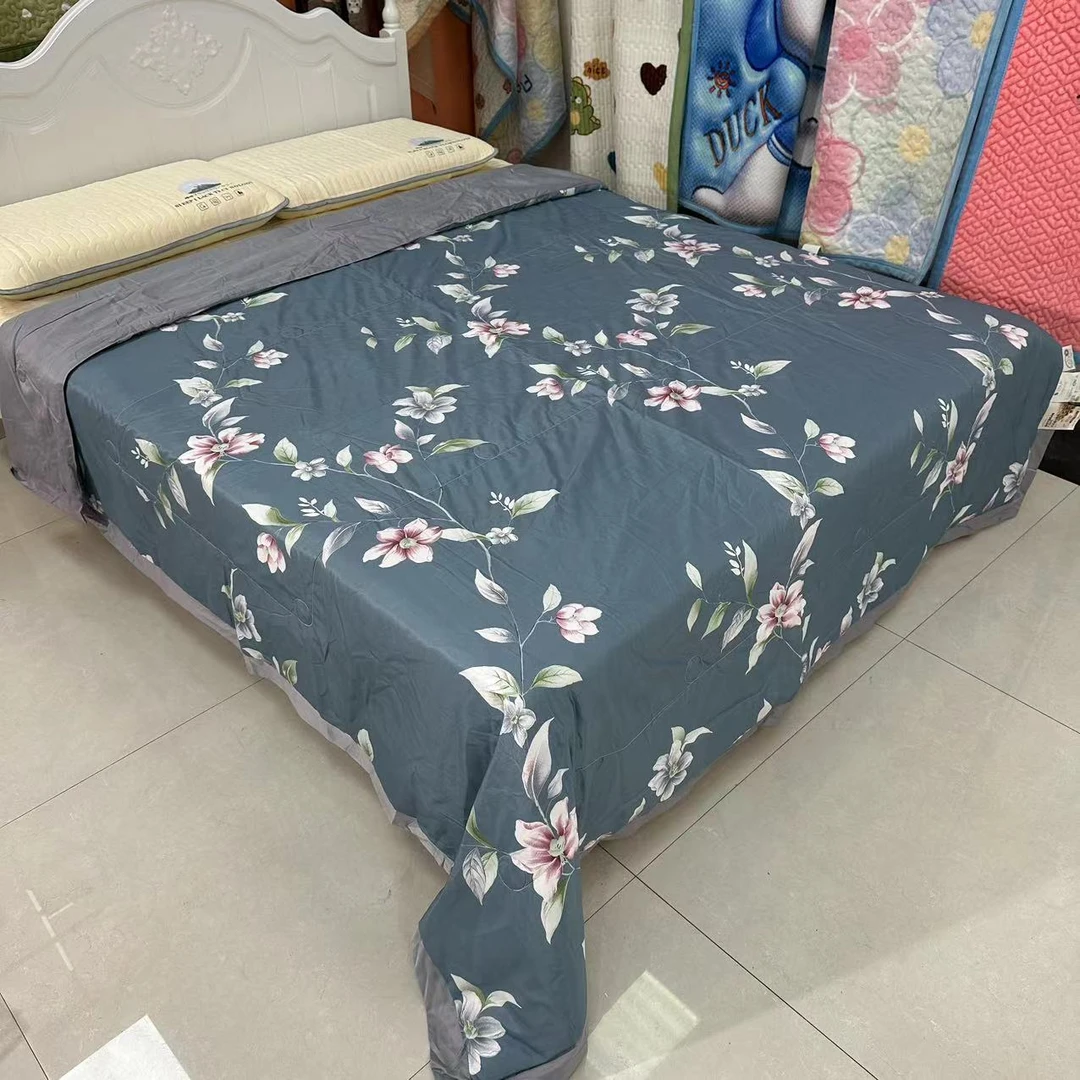 夏凉被印花夏被冷感