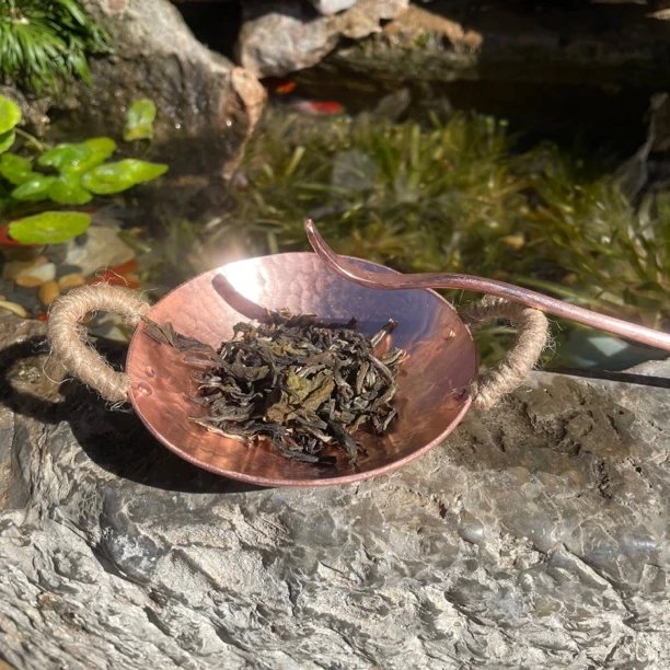 纯手工纯紫铜小锅子 小炒锅 炒茶锅围炉煮茶 茶道