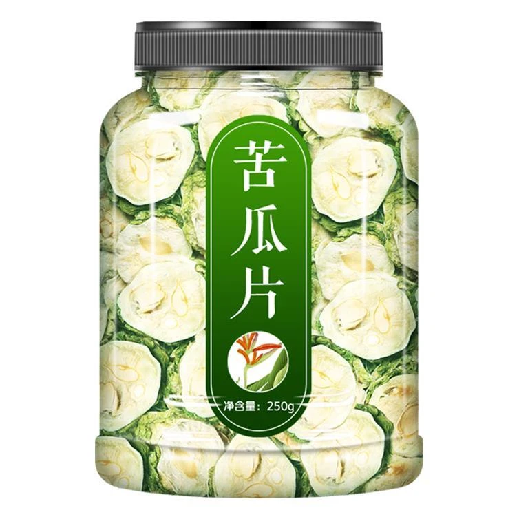 苦瓜片纯正原味苦爪干泡水茶叶干片茶夏威夷果干果坚果