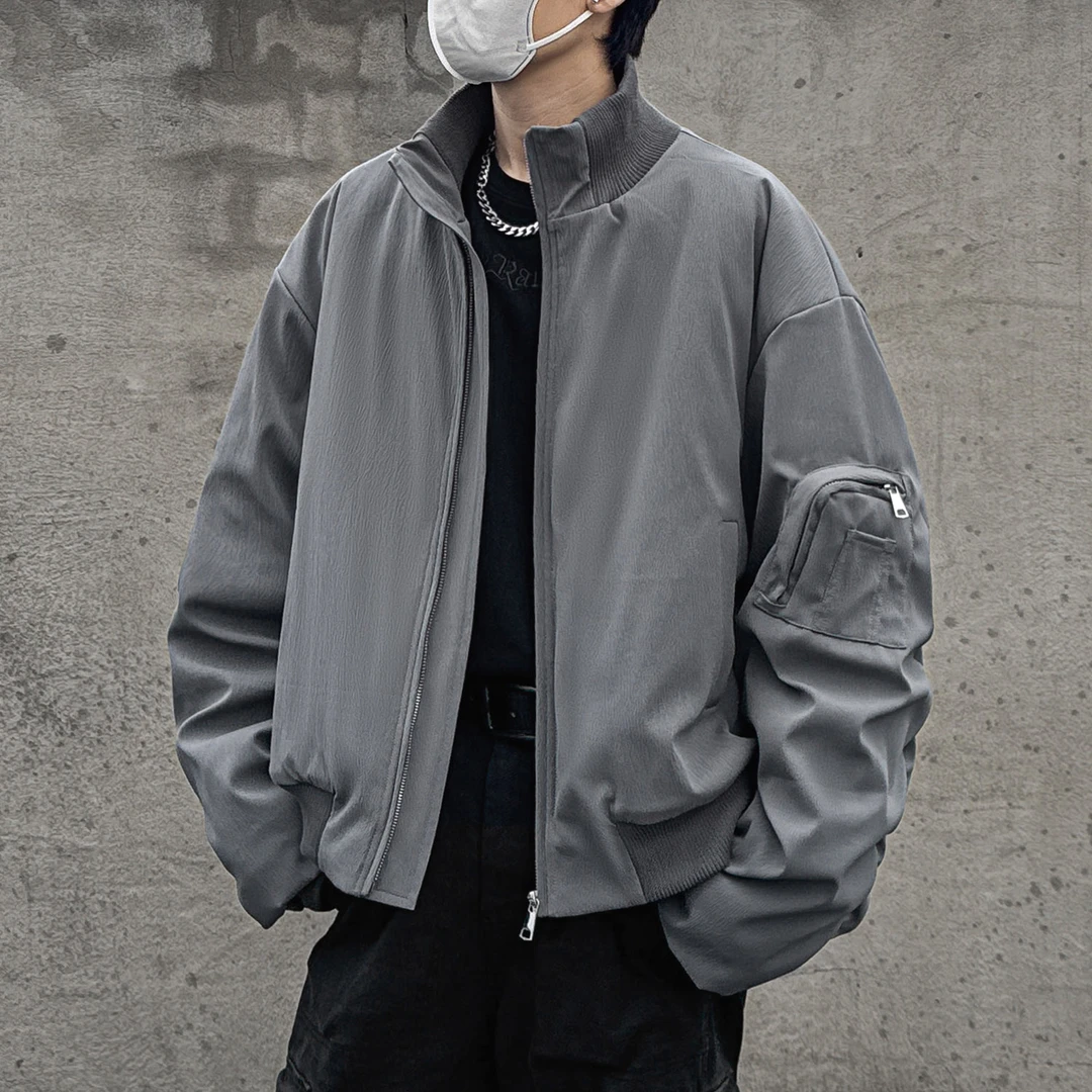 PLQV冬季韩版夹克棉衣加厚大码外套男装宽松棉服百搭休闲立领情侣