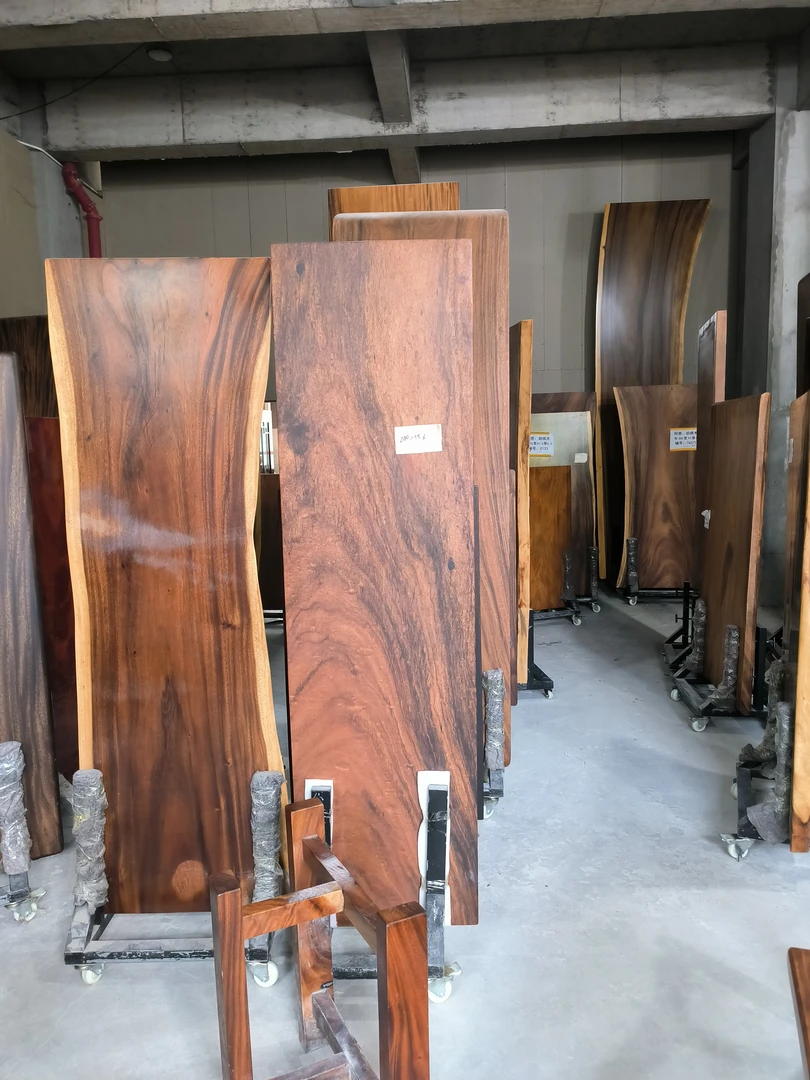 南美胡桃木大板桌200*55*6