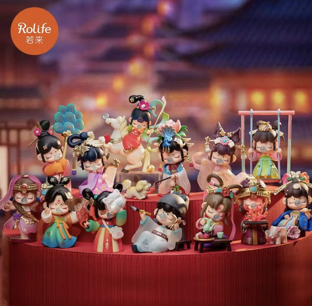 【拆盒】小欧妹-Nanci大唐风华系列正品潮玩盲盒惊喜礼物