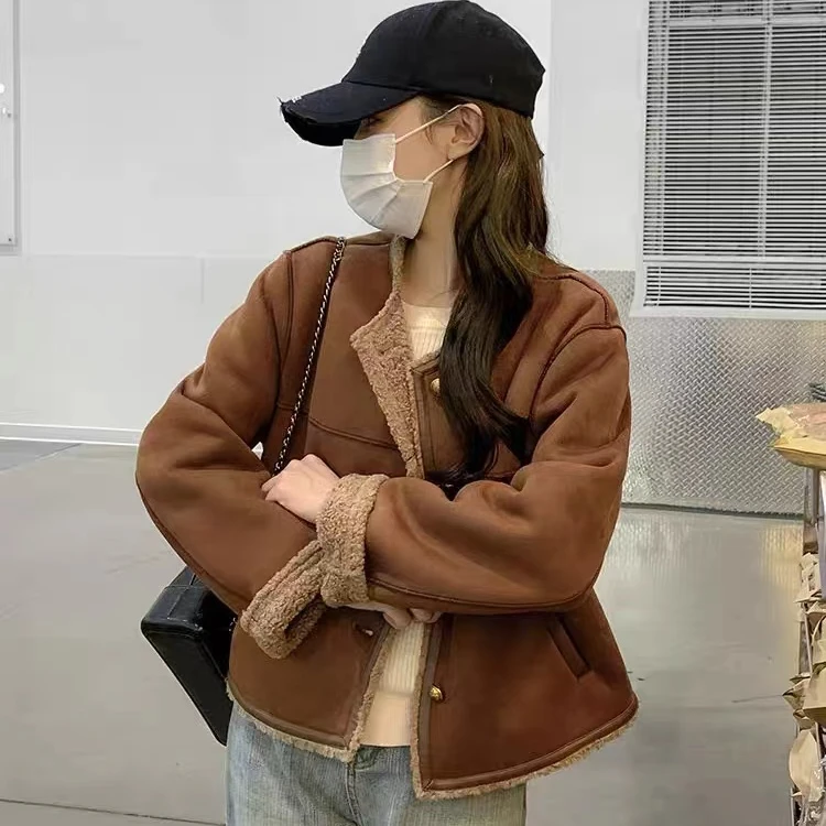 （901-1000）秋冬厚外套百搭休闲加厚外套