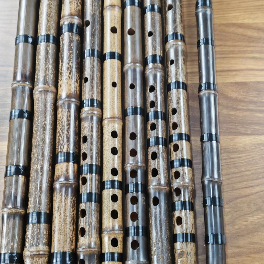 紫竹笛整只抛光不上漆