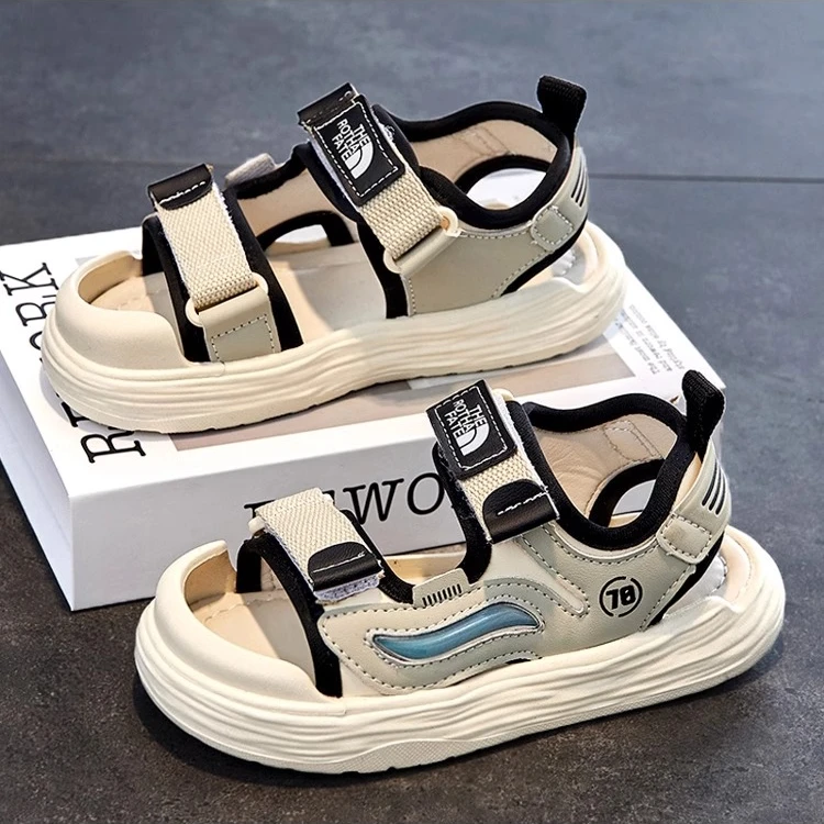 儿童凉鞋男童2024男孩运动沙滩鞋软底防滑中大童休闲鞋防滑中大童