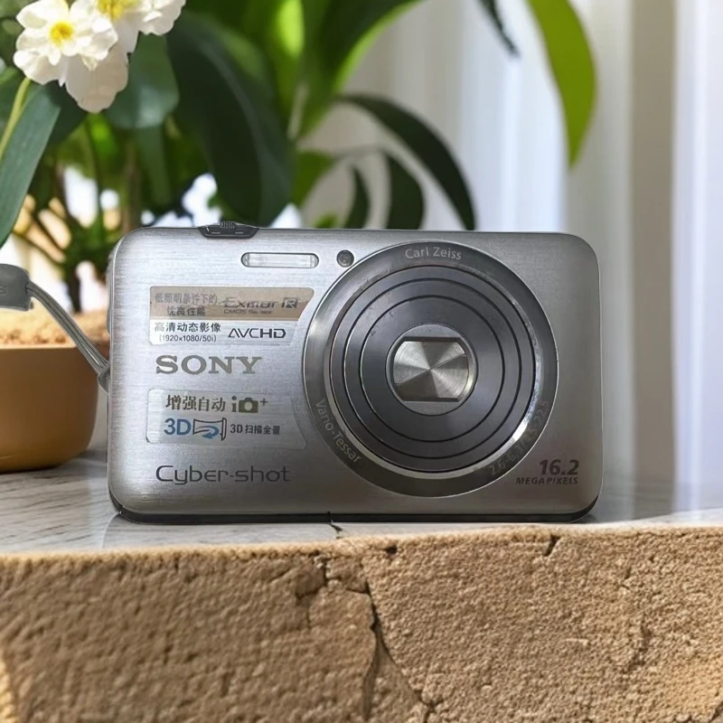 9新 Sony/索尼 索尼DSC-WX9数码相机银色高清拍照摄影便携学生