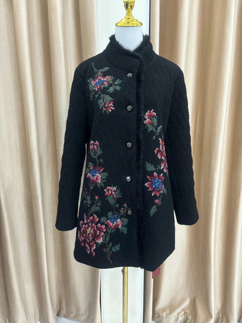 （衣长80）帅家新款棉服007