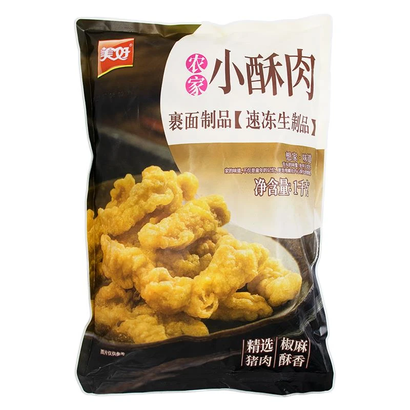 美好农家小酥肉油炸即食猪肉商用火锅食材夜市休闲小吃半成品笋0g