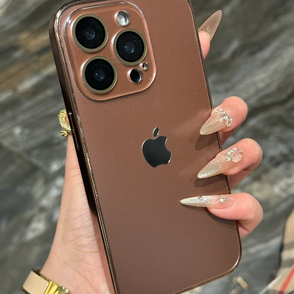 电镀纳米磨砂适用苹果16promax手机壳简约iPhone15高级感14纯色13