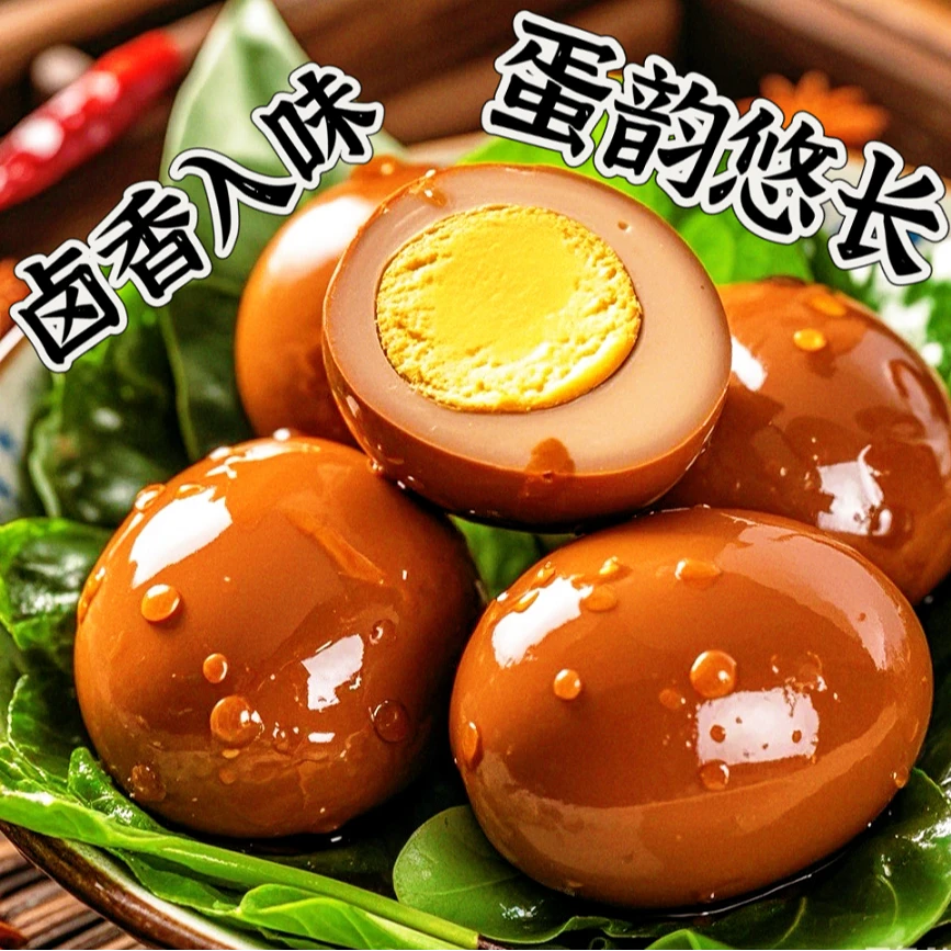 （盐焗卤蛋）正宗北海红树林盐焗海鸭蛋