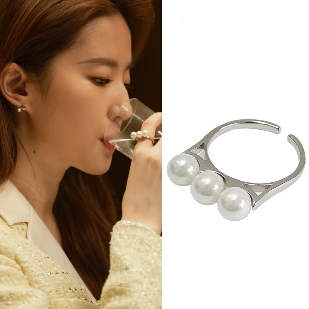 铜合金戒指 高级感简约百搭戒指-2141