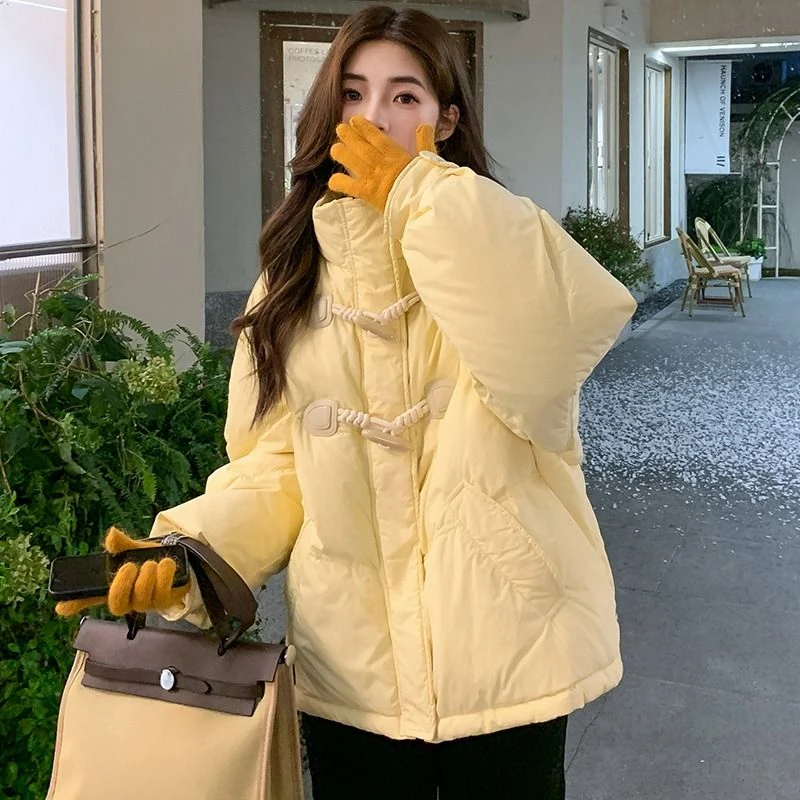 三防冬季女装棉服冬装加厚短款立领秋冬外套冬天女装外套韩版休闲