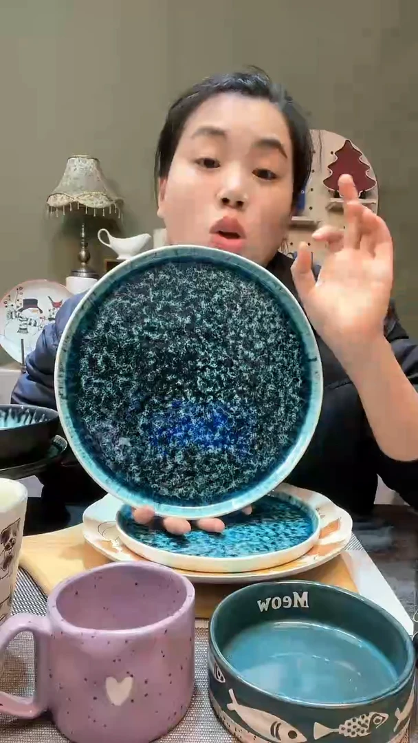 【闪购商品】瓷盘10英寸大盘 微瑕满20发货