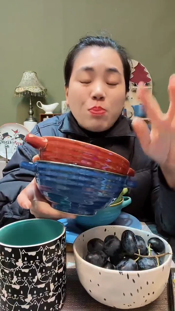 【闪购商品】陶瓷瓷片2件装 双耳碗 微瑕满20发货