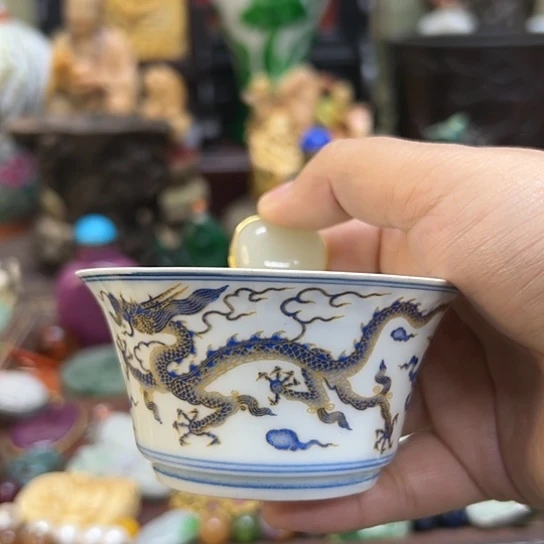 摆件秋*虎瓷杯、紫砂壶