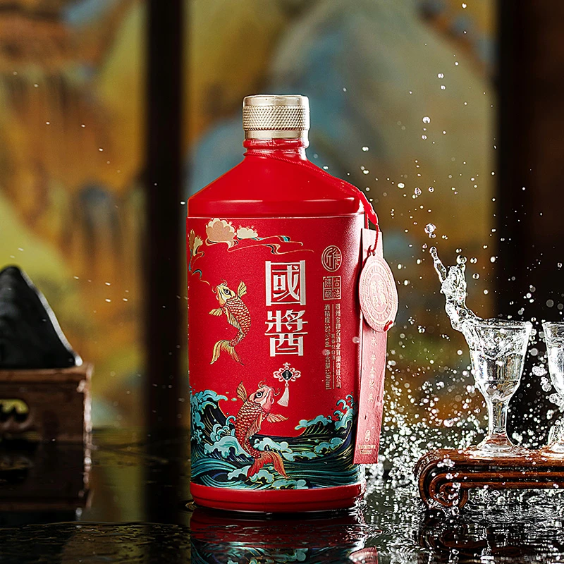 匠徒贵州酱香型白酒粮食白酒酒质优级经典瓶装好酒53度500ml