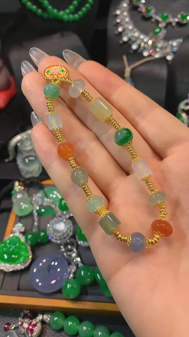 【闪购商品】翡翠手串未镶嵌手串