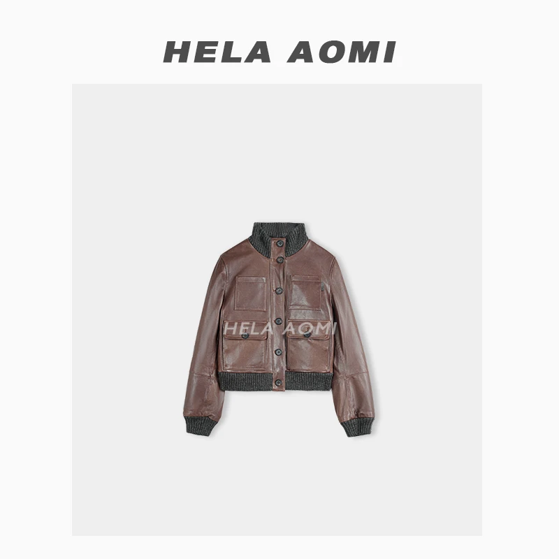 HELA AOMI“高品质”短款宽松短外套CY3DX01047