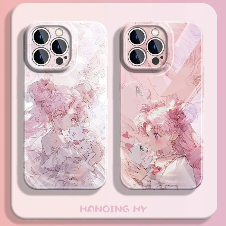 唯美动漫美少女战士菲林壳苹果14/华为/OPPO/vivo/小米手机壳全包