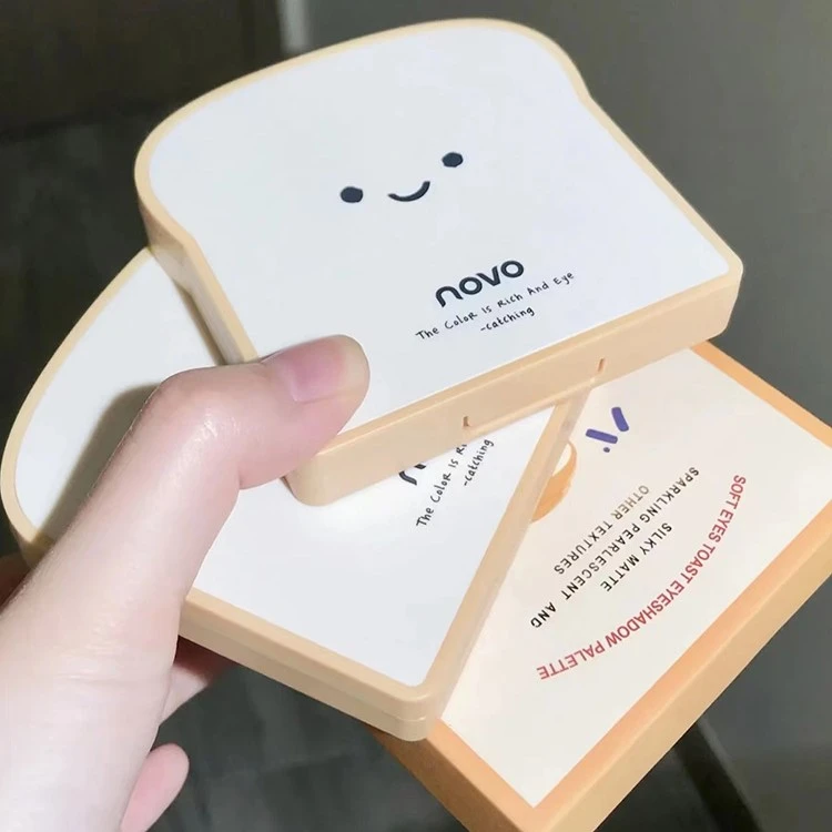 阿文专属novo5645吐司眼影盘平价淡妆学生党亮晶晶超闪色系哑！