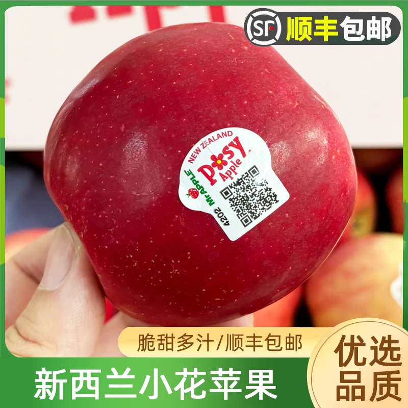新西兰进口小花苹果脆甜多汁新鲜孕妇水果当季POSY小苹果新鲜顺丰